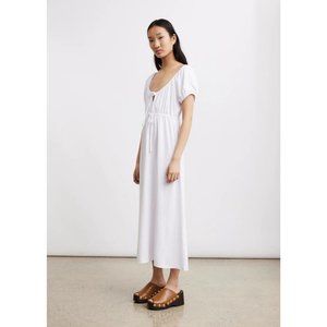 Lisa Says Gah White Lux Dress
